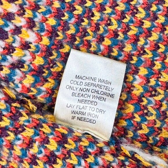 Sloan Rouge Southwestern Full Zip Cardigan Sz.XL Multi Knit Fair Isle Nordic - Picture 8 of 10